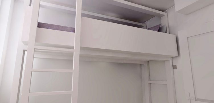 slaapkamer-hoogslaper-wit 2017-05-31 17572000000